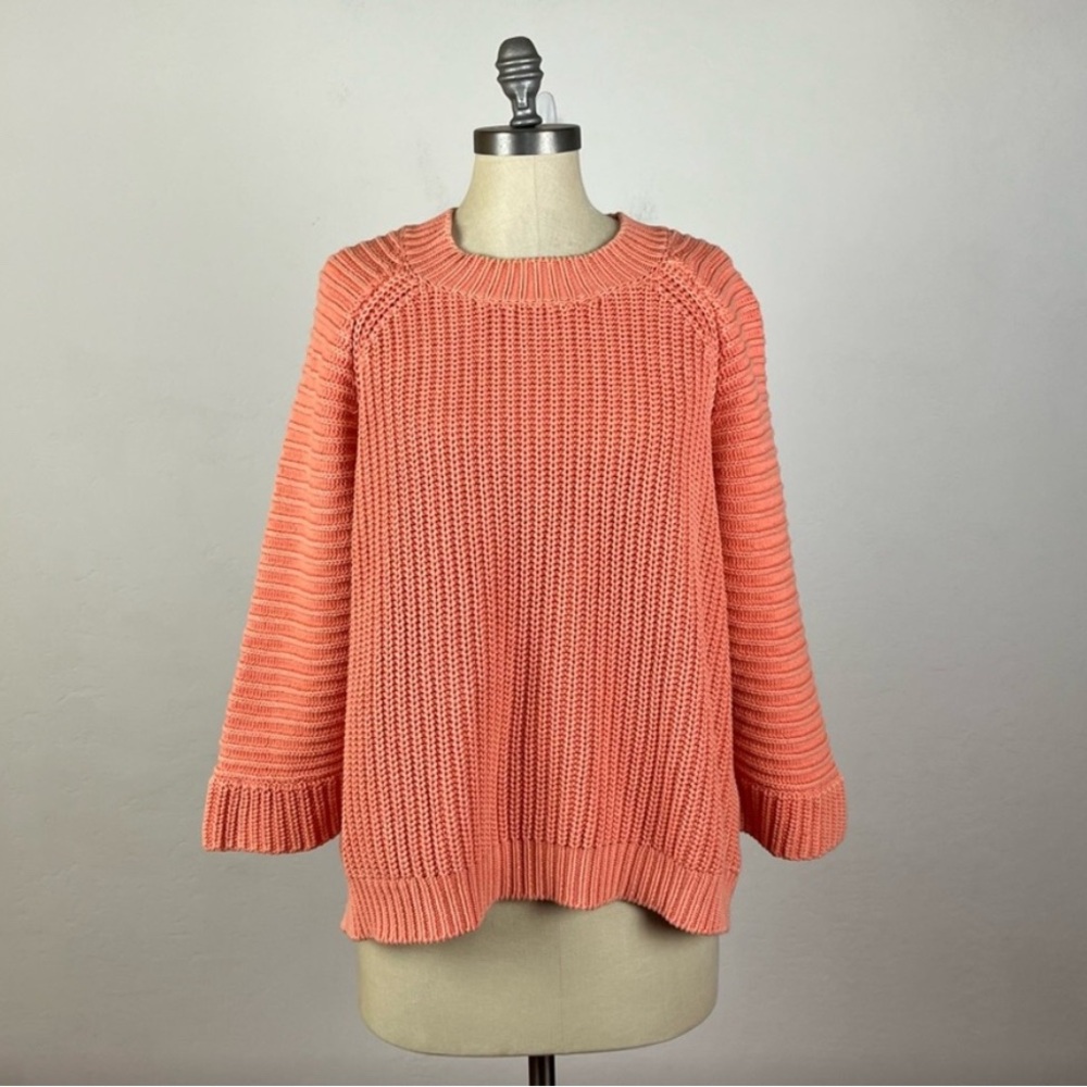 Maeve by Anthropologie Coral Knit Crew Neck Sweater
100% Cotton LP